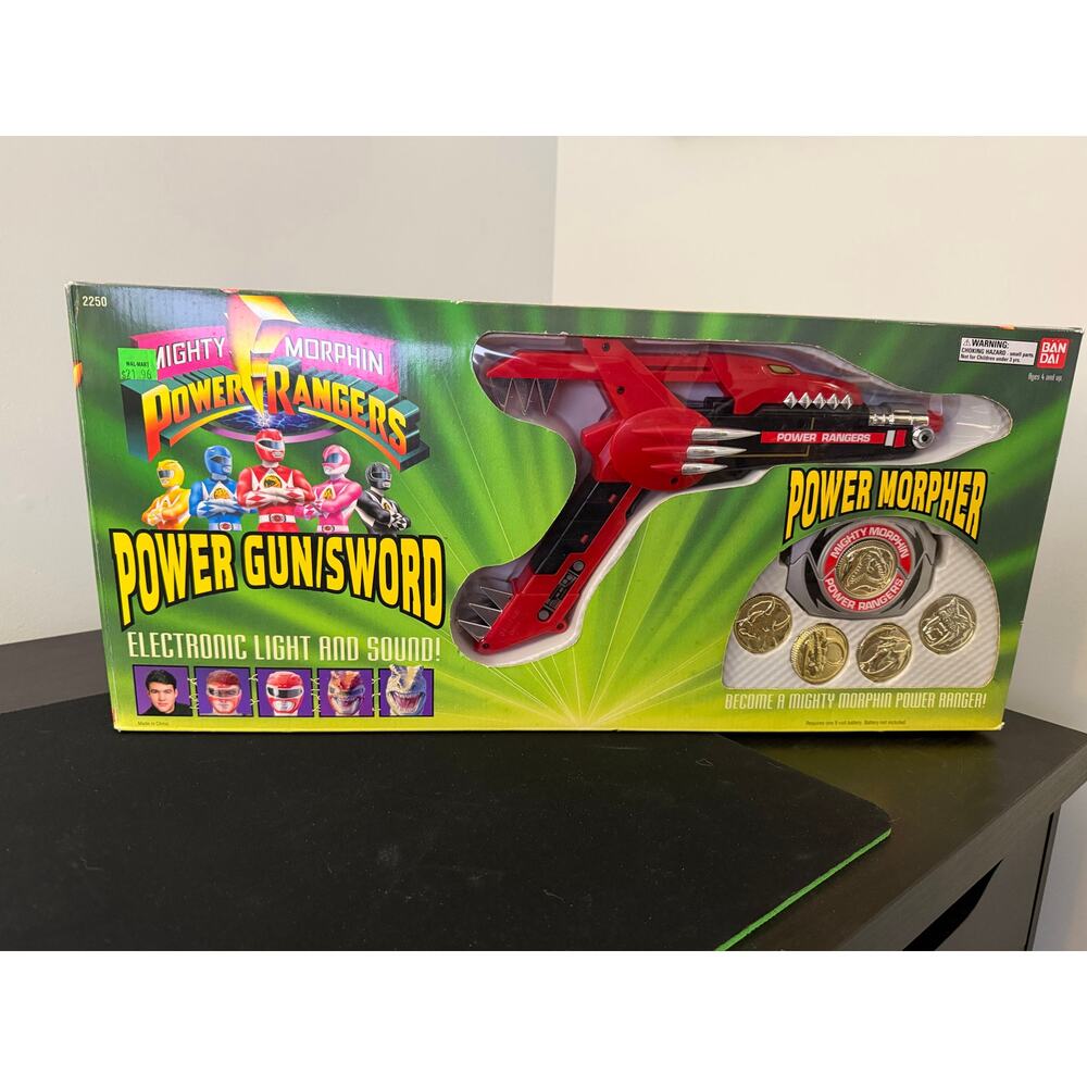 1993 Bandai Mighty Morphin Power Rangers Gift Set (Item #2250)